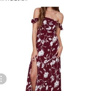 Flynn Skye bardot maxi